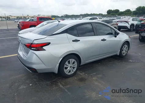 2021 Nissan Versa S Xtronic Cvt z USA, uszkodzony, nr VIN 3N1CN8DV8ML855527